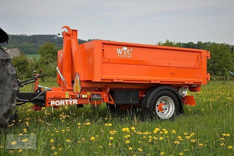 Anhänger des Typs Vemac Hakenliftanhänger Abroller 4300kg WTC Traktor LKW Container NEU, Neumaschine in Sülzetal OT Osterweddingen (Bild 1)