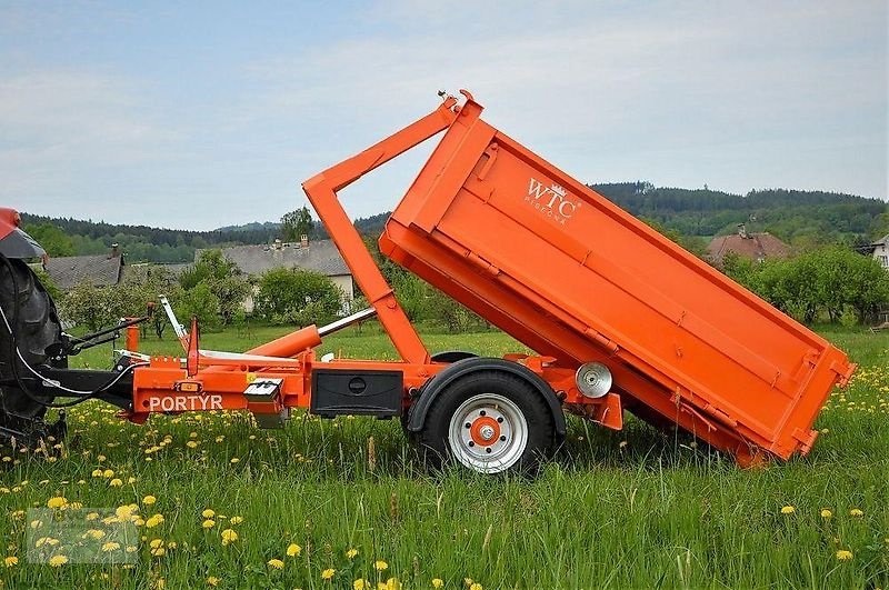 Anhänger des Typs Vemac Hakenliftanhänger Abroller 4300kg WTC Traktor LKW Container NEU, Neumaschine in Sülzetal OT Osterweddingen (Bild 2)