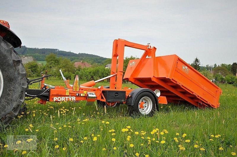 Anhänger des Typs Vemac Hakenliftanhänger Abroller 4300kg WTC Traktor LKW Container NEU, Neumaschine in Sülzetal OT Osterweddingen (Bild 3)