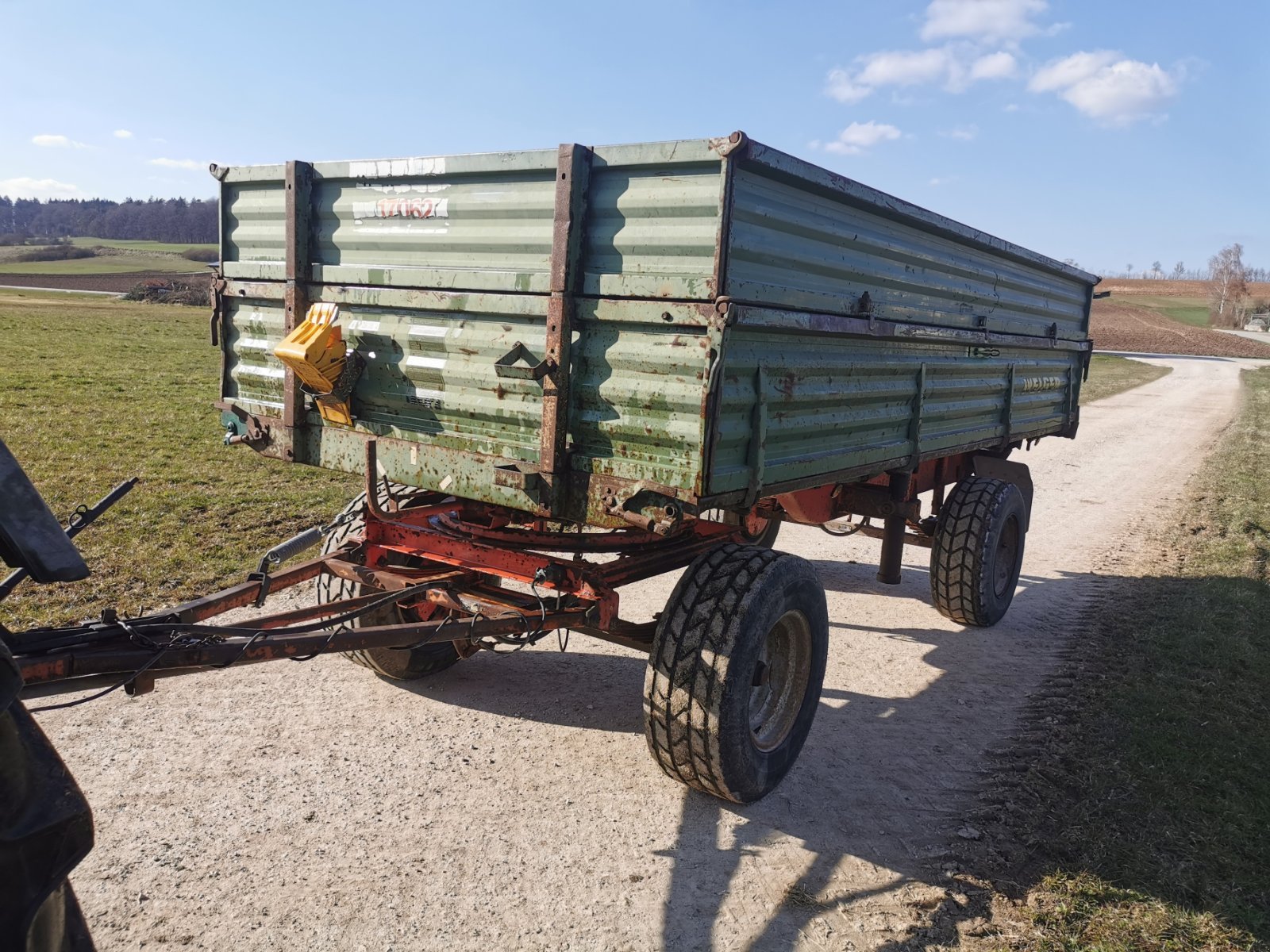 Anhänger van het type Welger Dk, 3 seitenkipper, Gebrauchtmaschine in Wolferstadt (Foto 1)