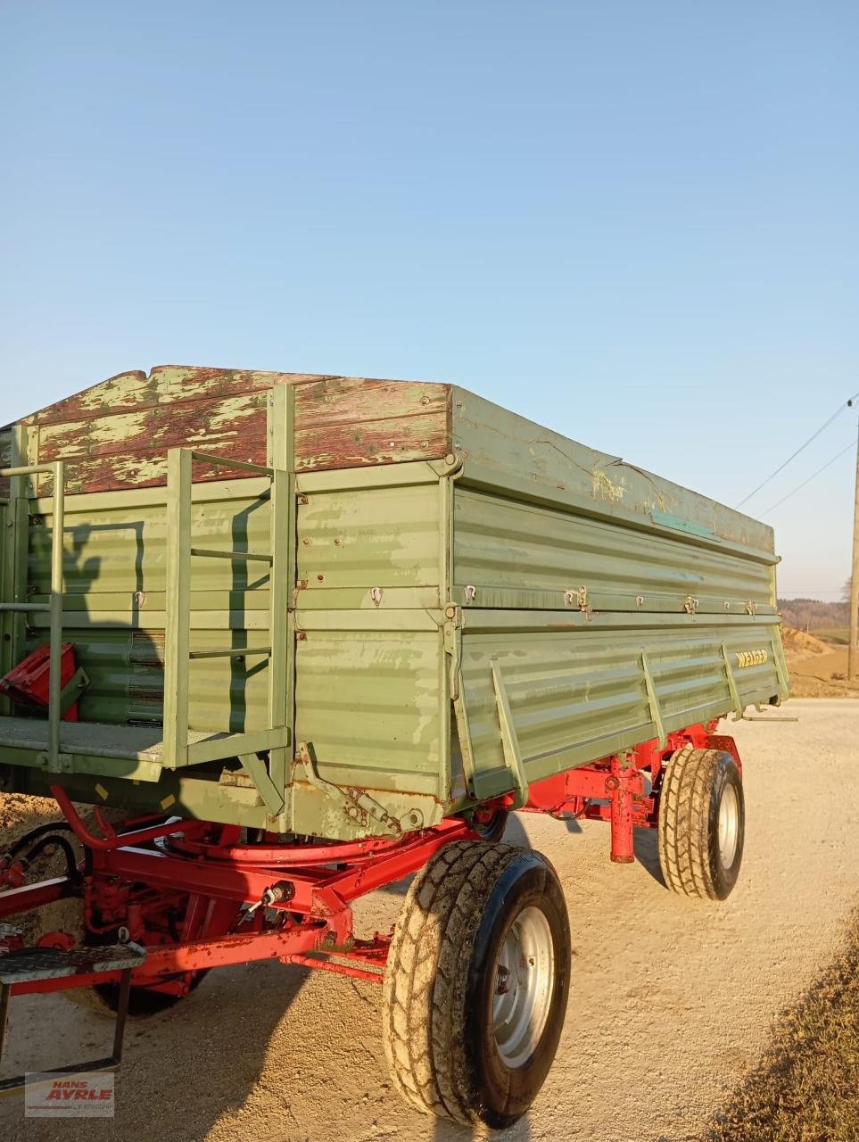 Anhänger typu Welger Dreiseitenkipper, Gebrauchtmaschine v Steinheim (Obrázek 1)