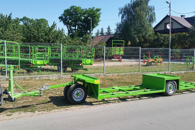 Anhänger des Typs Wodzinski Transportplattform für  Obstbau/platform, Neumaschine in Michałowo (Bild 2)