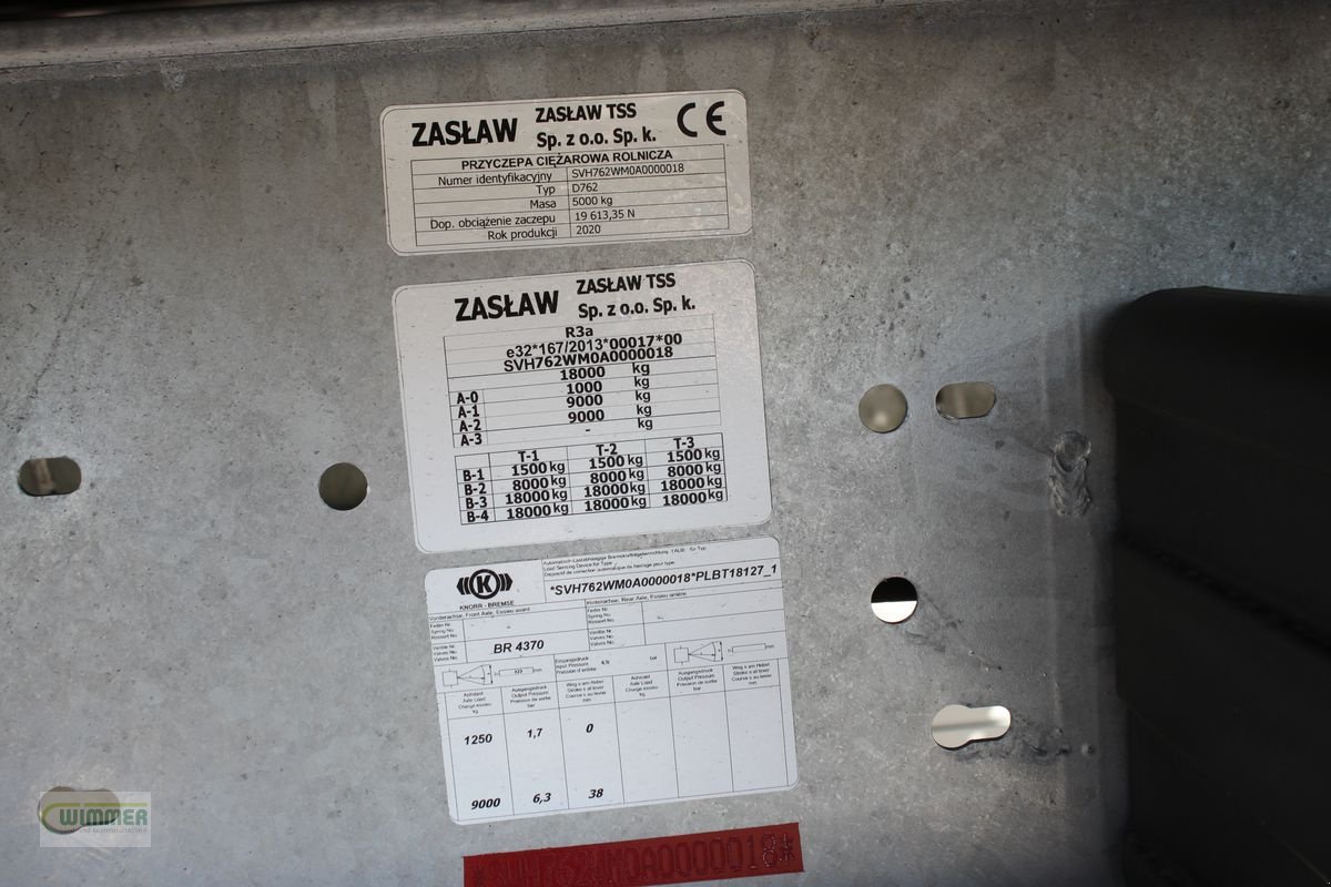 Anhänger typu Zaslaw D 762 - 14XL, Neumaschine w Kematen (Zdjęcie 13)