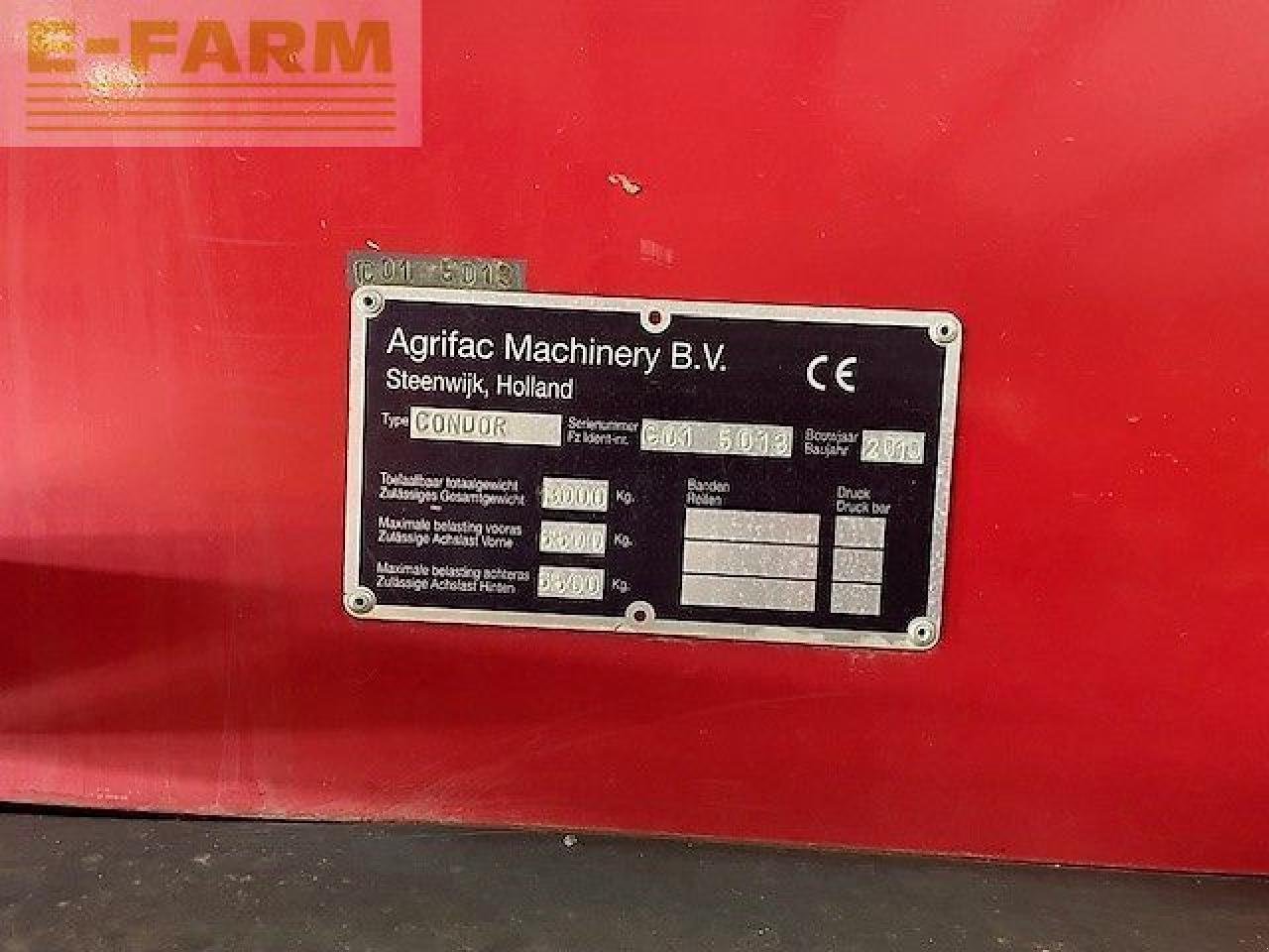 Anhängespritze des Typs Agrifac g-agrifac-veldspuit 33 mtr, Gebrauchtmaschine in gg VEGHEL (Bild 4)