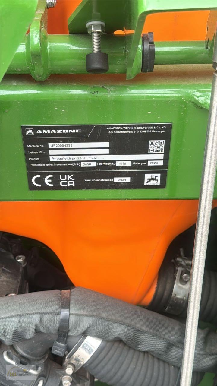 Anhängespritze typu Amazone UF 1302, Neumaschine w Pfreimd (Zdjęcie 7)