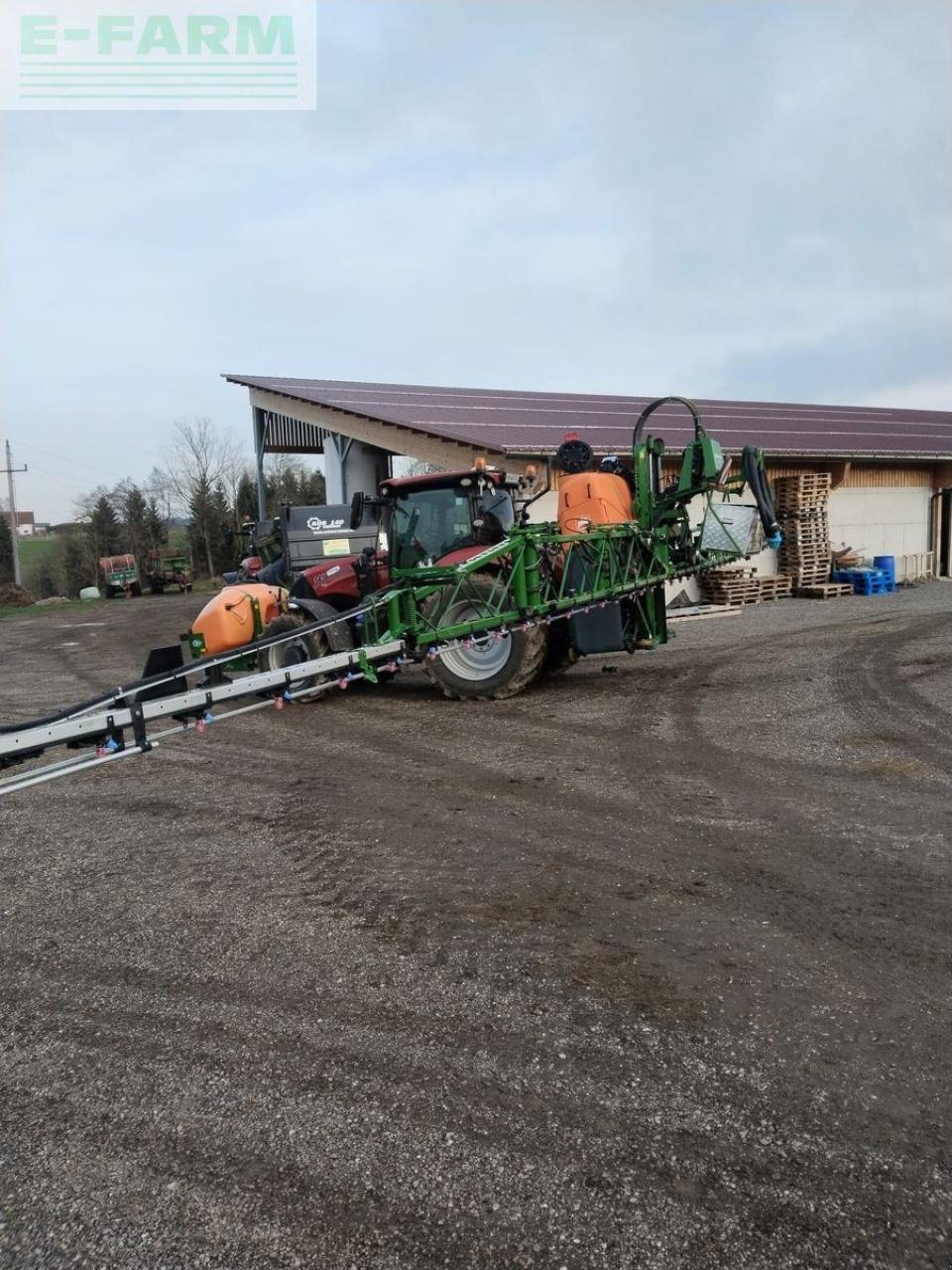 Anhängespritze Türe ait Amazone uf 1602 + ft 1001, Gebrauchtmaschine içinde Sierning (resim 8)