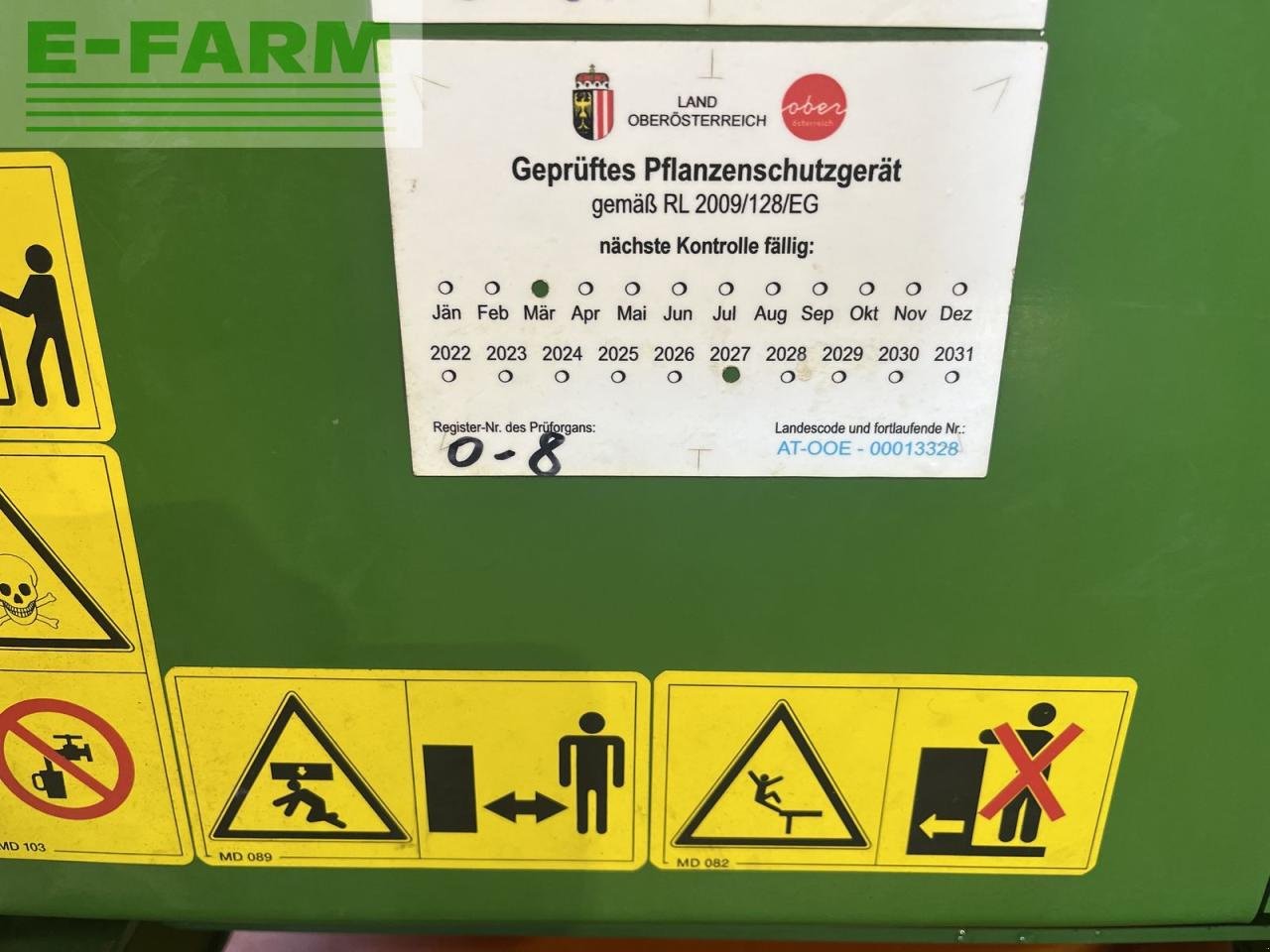 Anhängespritze typu Amazone uf 901, Gebrauchtmaschine v Sierning (Obrázek 9)