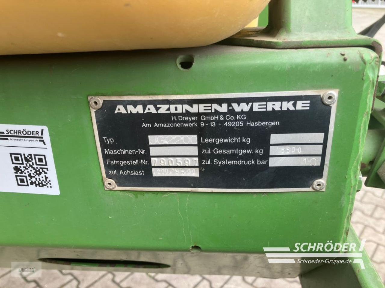 Anhängespritze of the type Amazone UG 2200 - 24 METER, Gebrauchtmaschine in Twistringen (Picture 3)