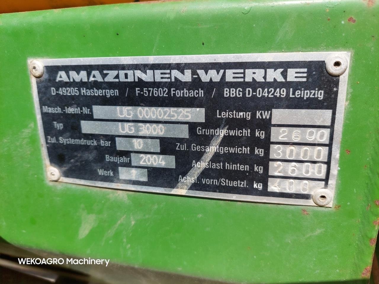 Anhängespritze tip Amazone UG 3000 Nova - 24m, Gebrauchtmaschine in Hammel (Poză 16)