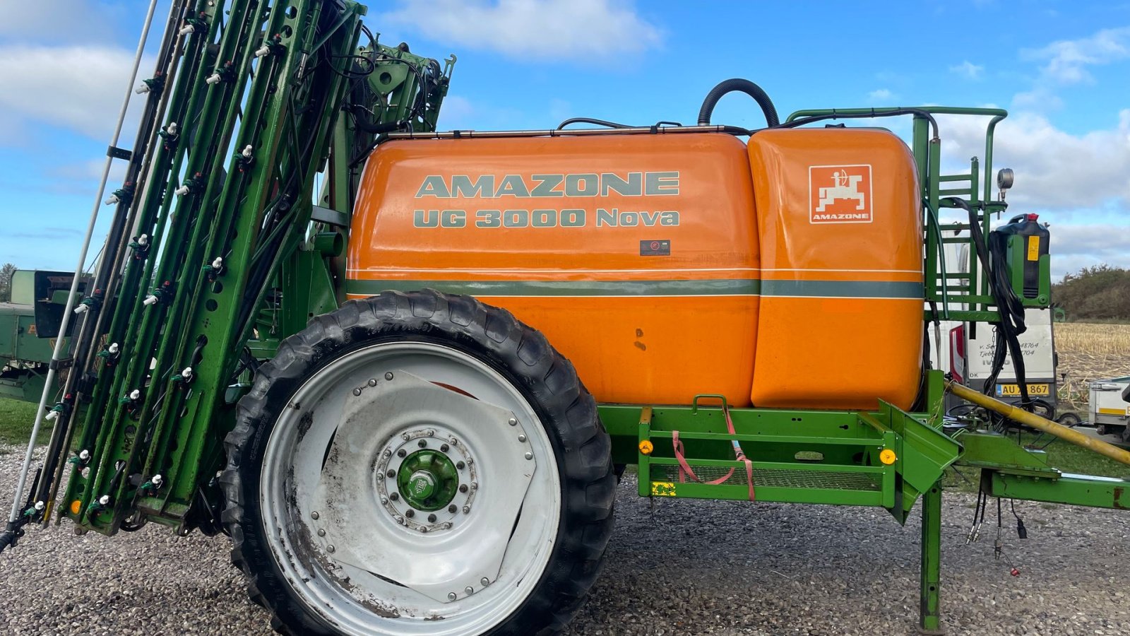 Anhängespritze of the type Amazone UG 3000 Nova NYSYNET, Gebrauchtmaschine in Ribe (Picture 4)