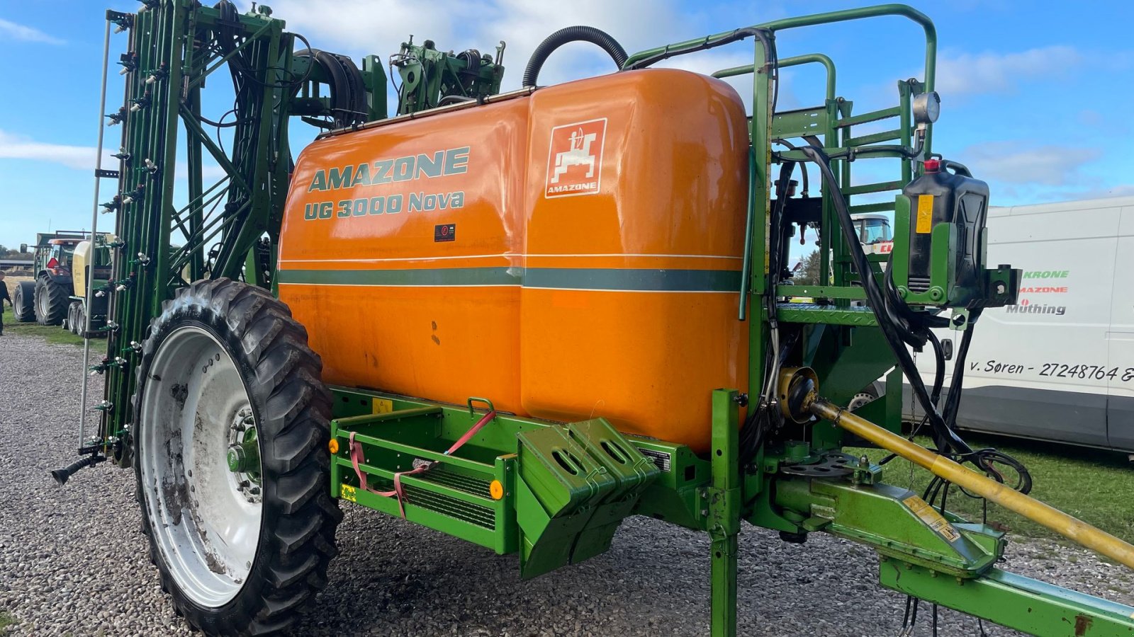 Anhängespritze of the type Amazone UG 3000 Nova NYSYNET, Gebrauchtmaschine in Ribe (Picture 2)