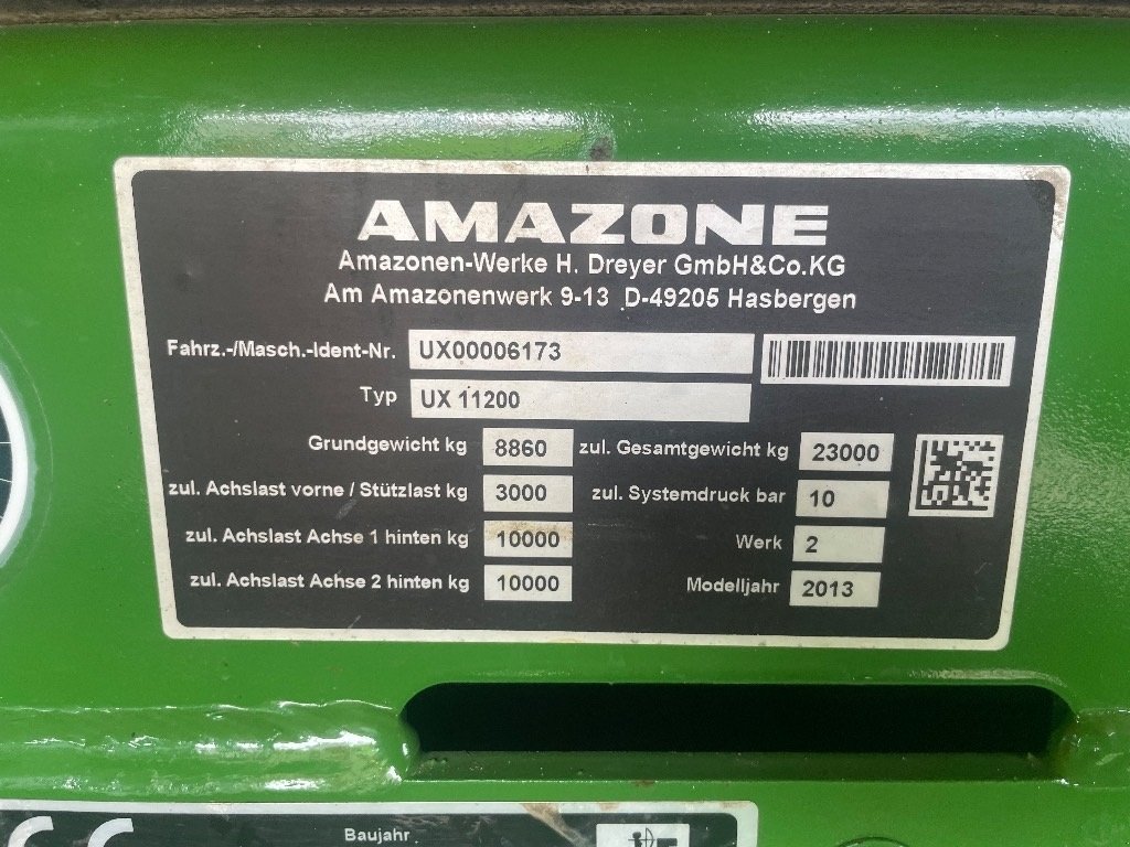 Anhängespritze του τύπου Amazone UX 11200, Gebrauchtmaschine σε Kolding (Φωτογραφία 2)