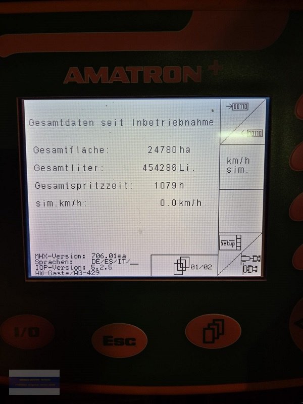 Anhängespritze typu Amazone UX 4200 Super, Gebrauchtmaschine v Bad Köstritz (Obrázek 14)