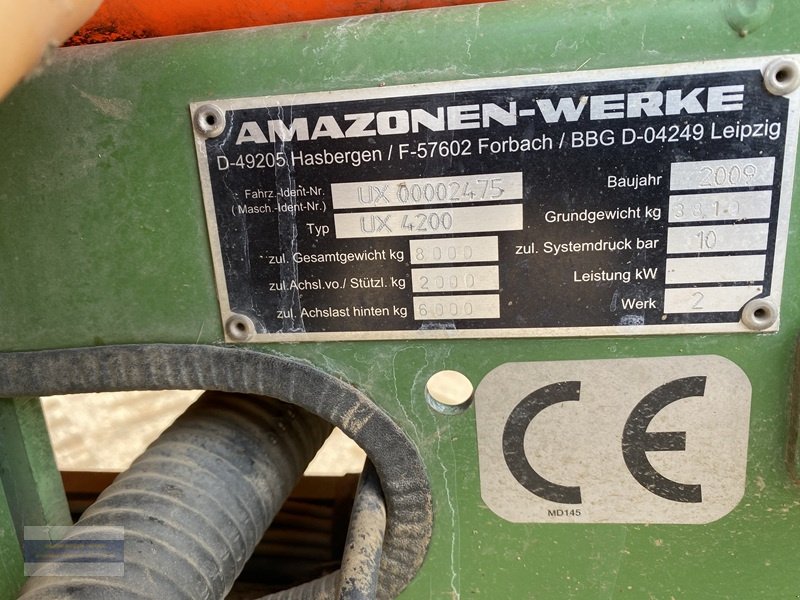Anhängespritze типа Amazone UX 4200 Super, Gebrauchtmaschine в Bad Köstritz (Фотография 7)