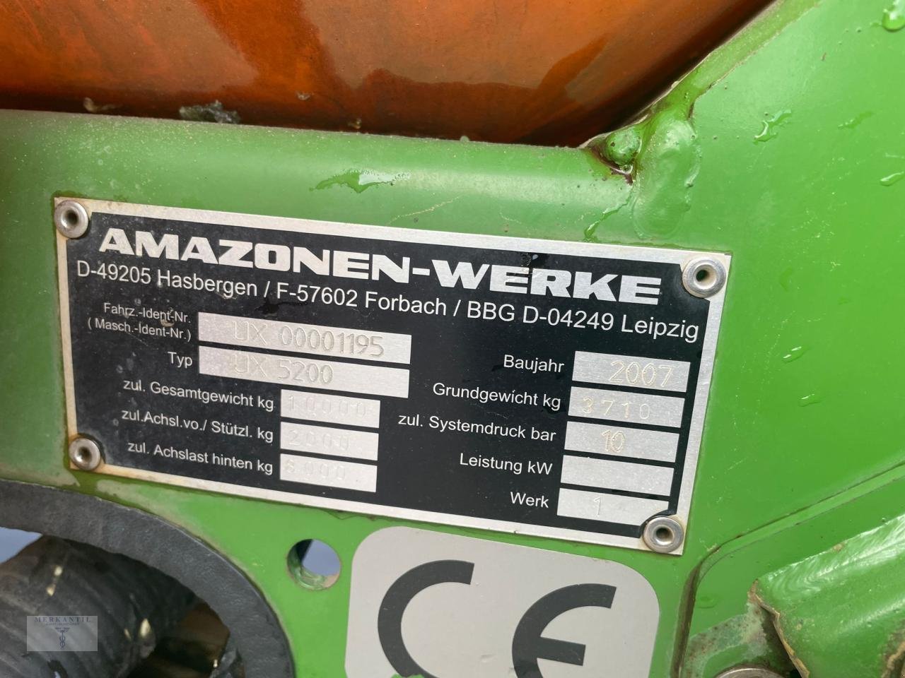 Anhängespritze des Typs Amazone UX 5200 24m, Gebrauchtmaschine in Pragsdorf (Bild 12)