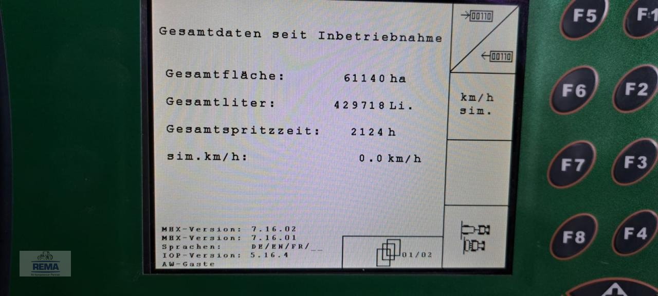 Anhängespritze des Typs Amazone UX 5200 Super, Gebrauchtmaschine in Belzig-Schwanebeck (Bild 5)
