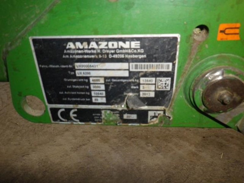 Anhängespritze des Typs Amazone UX 6200 36 M, Gebrauchtmaschine in Maribo (Bild 6)