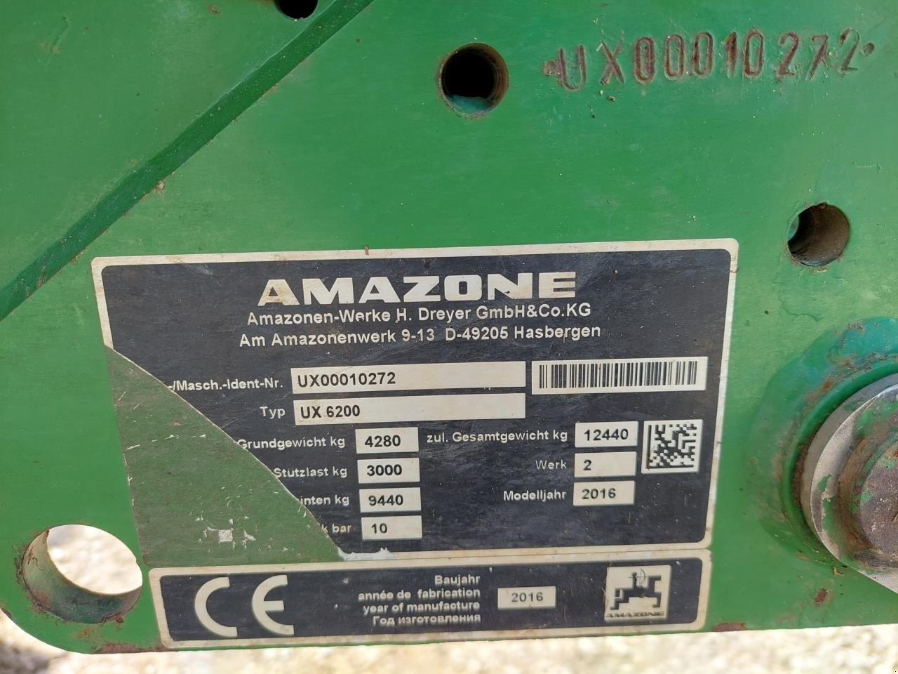 Anhängespritze типа Amazone UX 6200 Super 28-30 M, Gebrauchtmaschine в Hammel (Фотография 16)