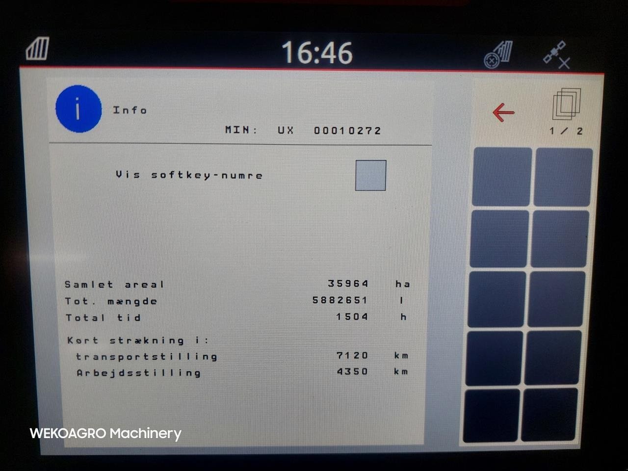 Anhängespritze типа Amazone UX 6200 Super 28-30 M, Gebrauchtmaschine в Hammel (Фотография 15)