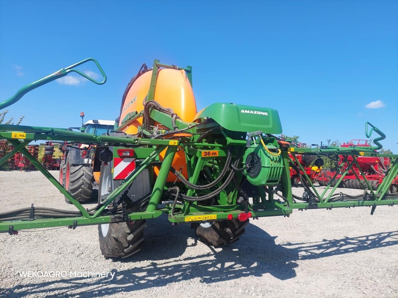 Anhängespritze typu Amazone UX 6200 SUPER - 36-30-24m, Gebrauchtmaschine v Hammel (Obrázek 11)