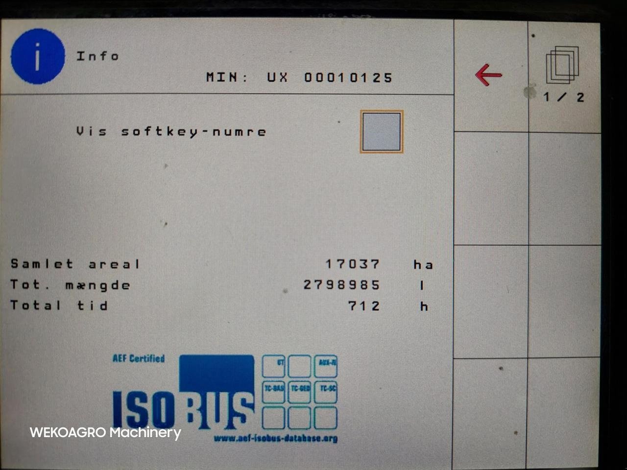 Anhängespritze типа Amazone UX 6200 SUPER - 36-30-24m, Gebrauchtmaschine в Hammel (Фотография 15)