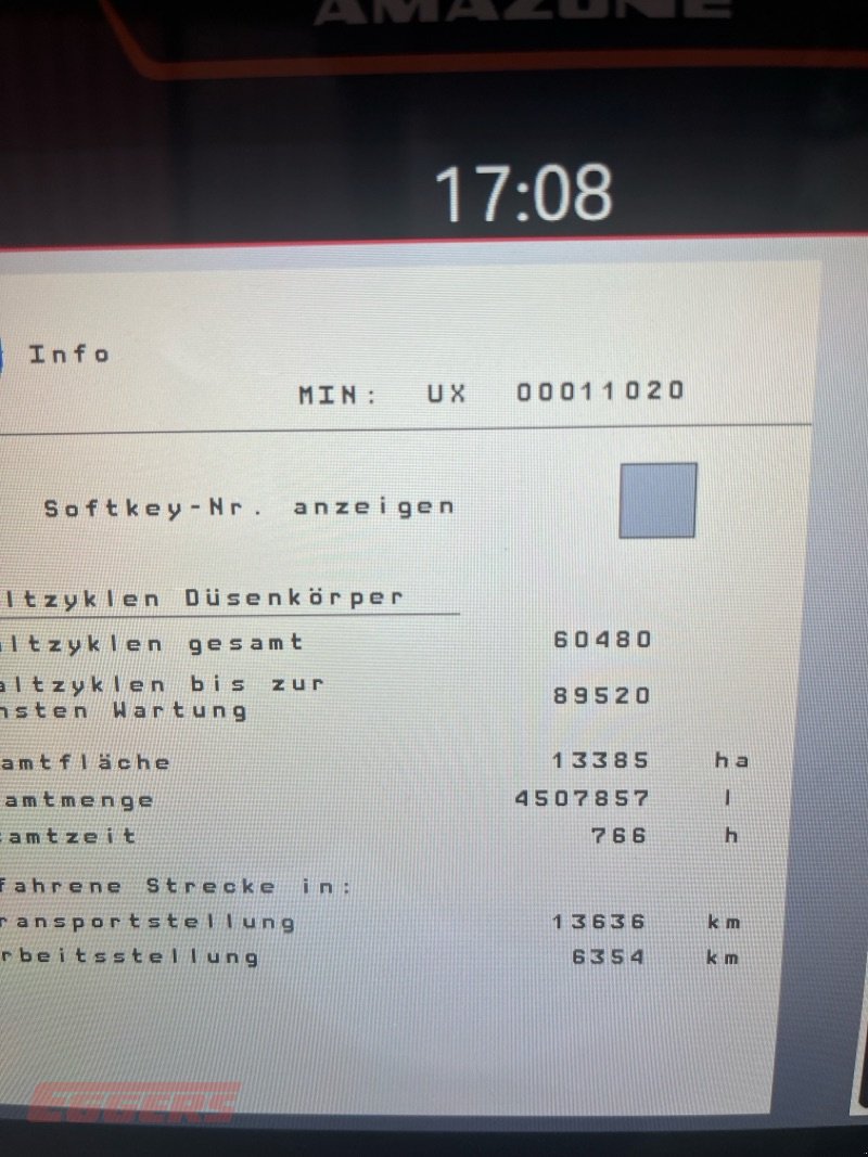 Anhängespritze типа Amazone UX 6200 Super, Gebrauchtmaschine в Suhlendorf (Фотография 10)