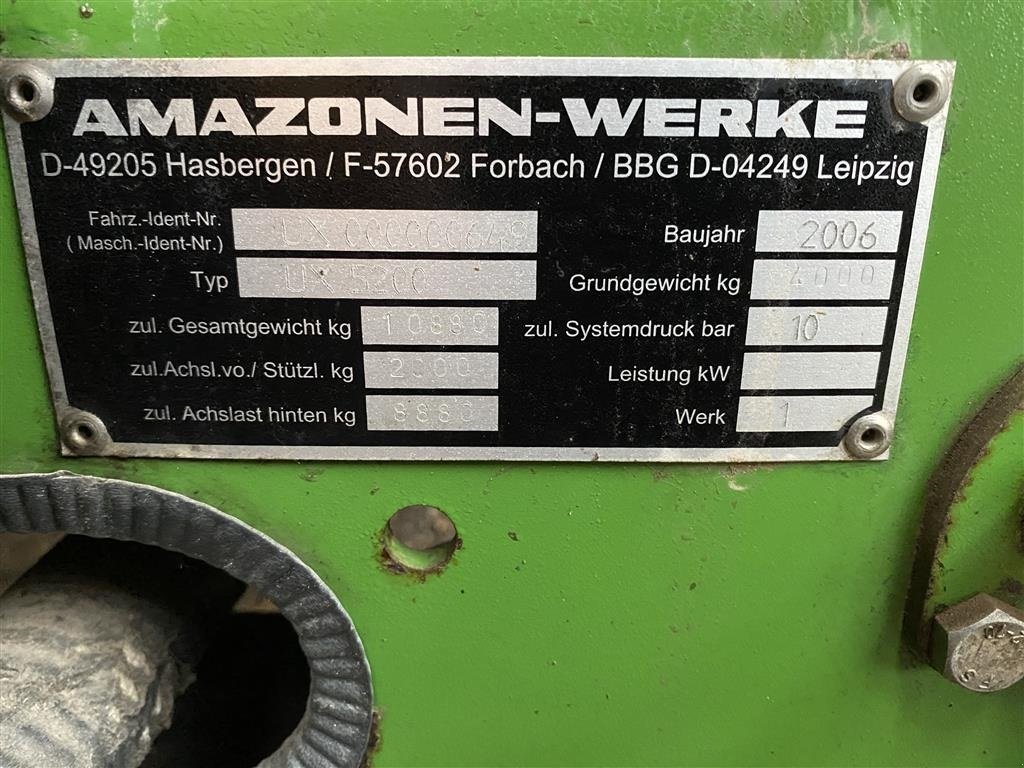 Anhängespritze типа Amazone UX5200 36M, Gebrauchtmaschine в Aulum (Фотография 4)