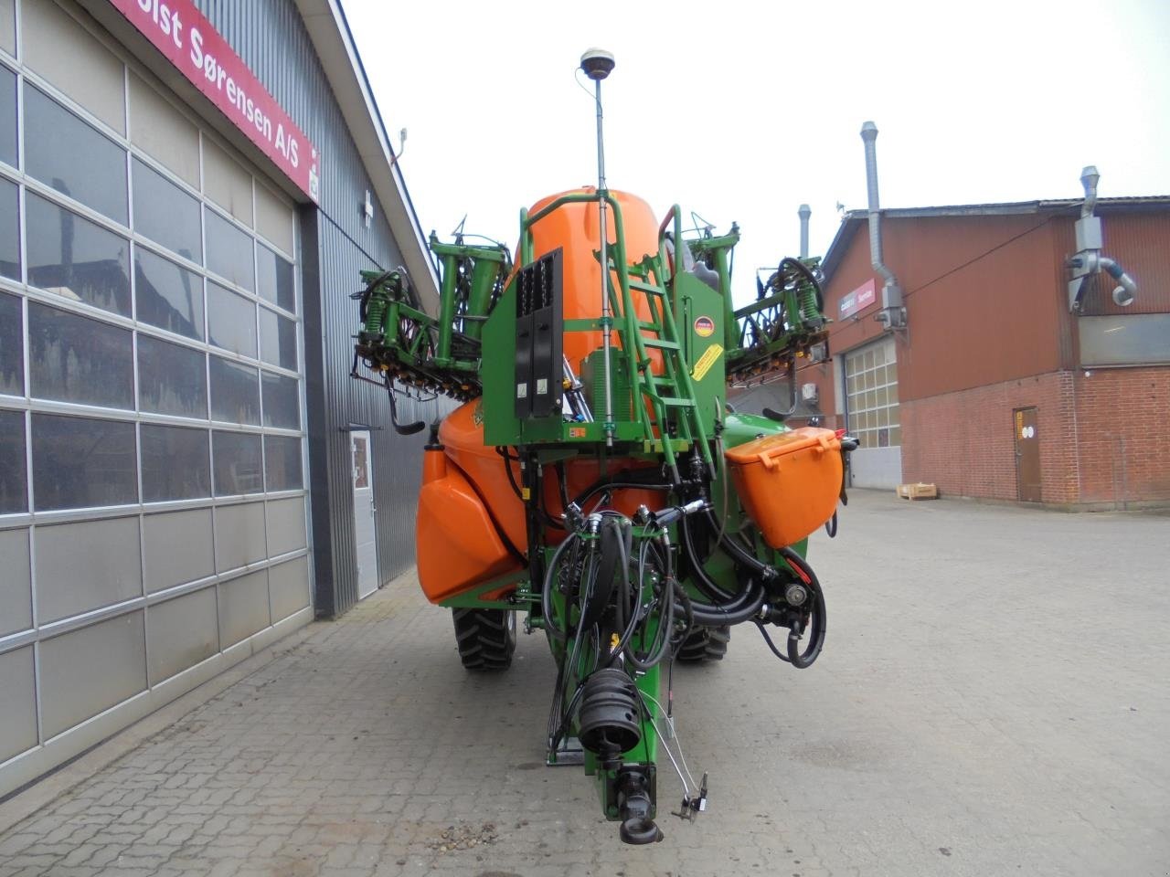 Anhängespritze Türe ait Amazone UX5200, Gebrauchtmaschine içinde Ribe (resim 5)