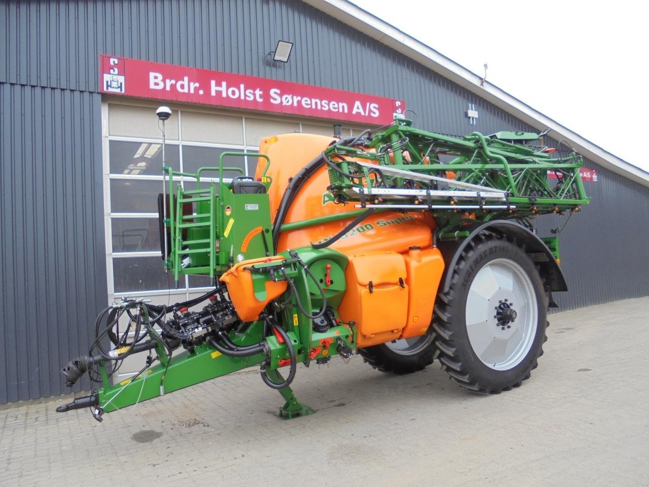 Anhängespritze Türe ait Amazone UX5200, Gebrauchtmaschine içinde Ribe (resim 7)