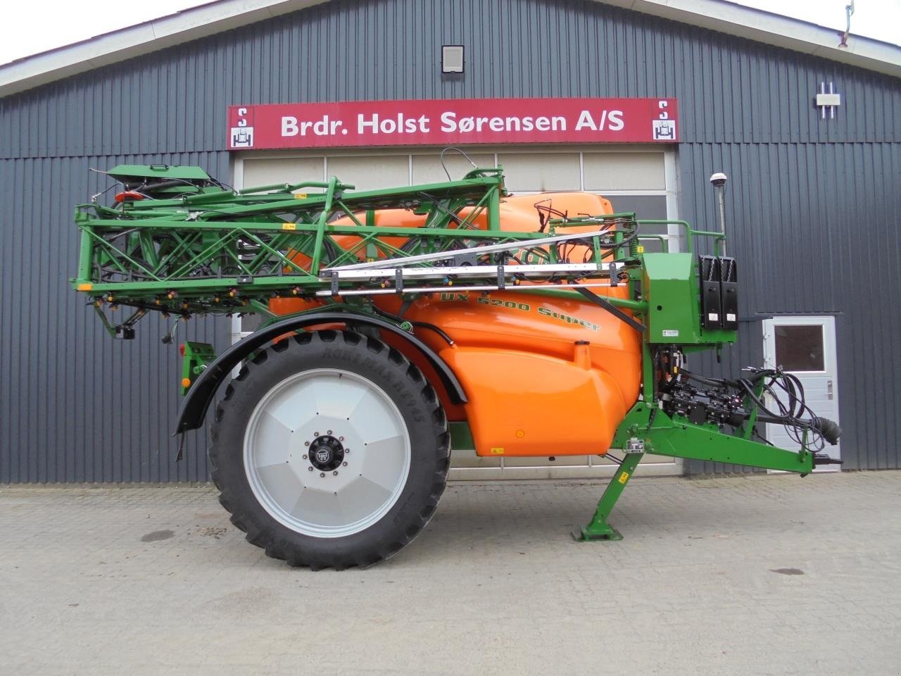 Anhängespritze Türe ait Amazone UX5200, Gebrauchtmaschine içinde Ribe (resim 2)