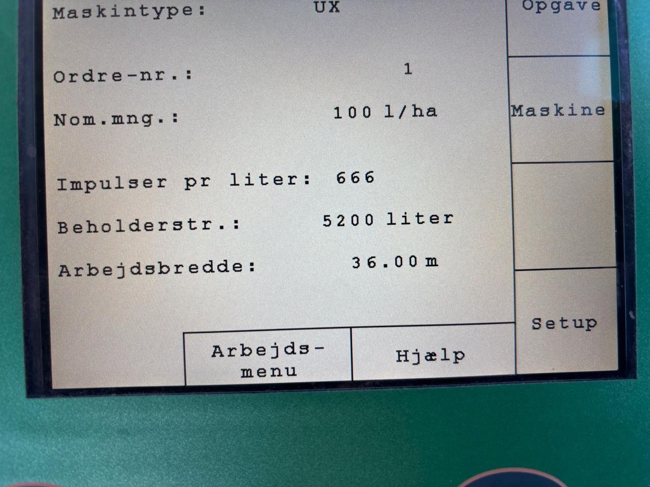 Anhängespritze типа Amazone UX5200, Gebrauchtmaschine в Bramming (Фотография 4)