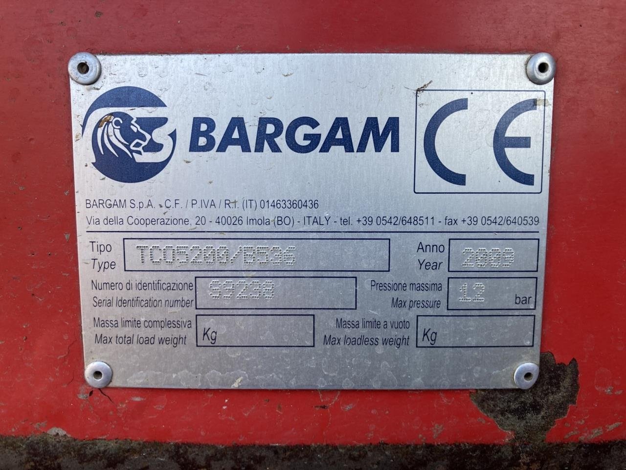 Anhängespritze tip Bargam 5200 Compact 28m, Gebrauchtmaschine in Bramming (Poză 7)
