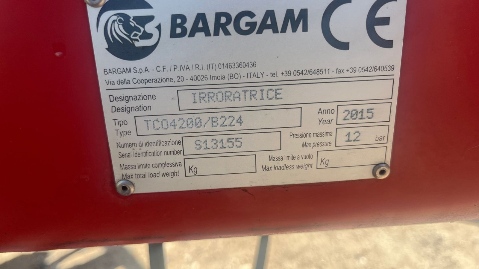 Anhängespritze typu Bargam Compact 4200 20 meters compact 4200, Gebrauchtmaschine v Sindal (Obrázek 5)