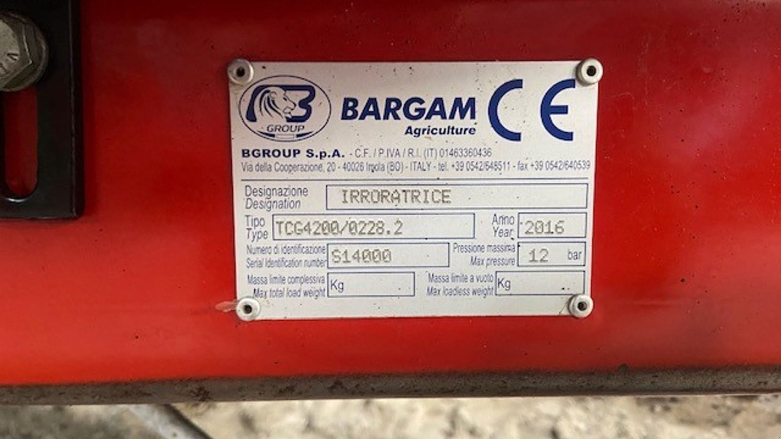 Anhängespritze tip Bargam Compact 4200 - 28 M G-var ISObus, Gebrauchtmaschine in Sabro (Poză 11)
