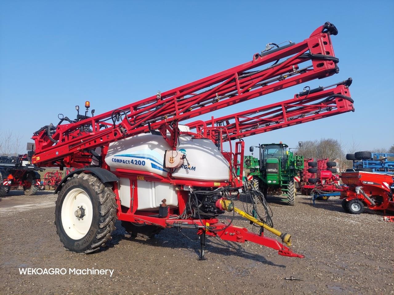 Anhängespritze Türe ait Bargam Compact 4200 - 28m med GPS, Gebrauchtmaschine içinde Hammel (resim 1)