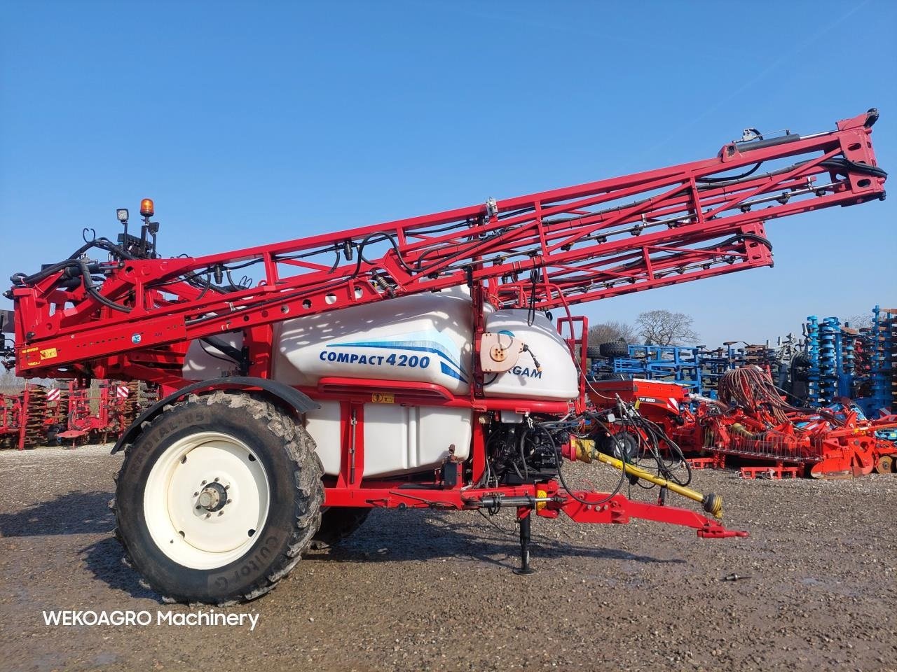 Anhängespritze Türe ait Bargam Compact 4200 - 28m med GPS, Gebrauchtmaschine içinde Hammel (resim 3)