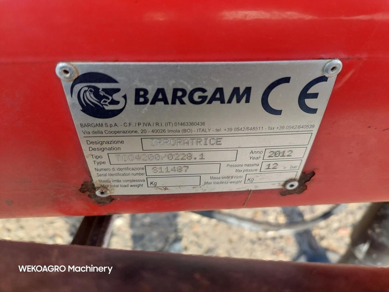 Anhängespritze Türe ait Bargam Compact 4200 - 28m med GPS, Gebrauchtmaschine içinde Hammel (resim 16)