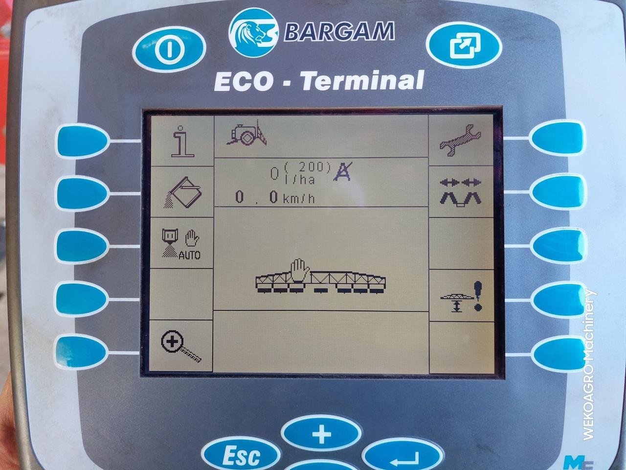 Anhängespritze Türe ait Bargam Compact 4200 - 28m med GPS, Gebrauchtmaschine içinde Hammel (resim 14)