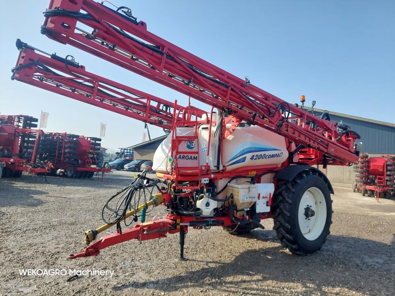 Anhängespritze Türe ait Bargam Compact 4200 - 28m med GPS, Gebrauchtmaschine içinde Hammel (resim 2)