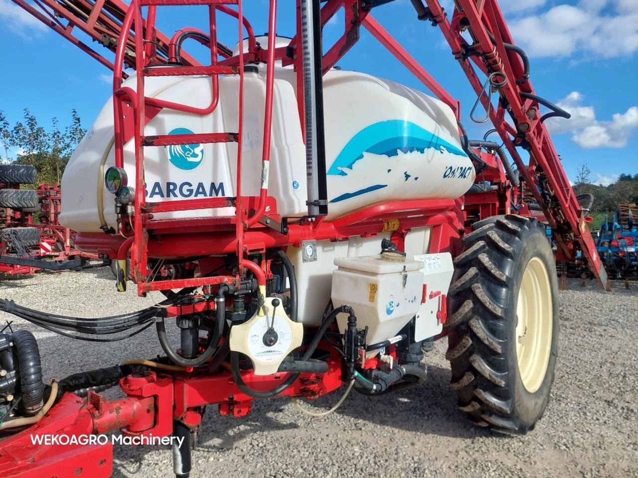 Anhängespritze typu Bargam Compact 4200 28m, Gebrauchtmaschine v Hammel (Obrázek 9)