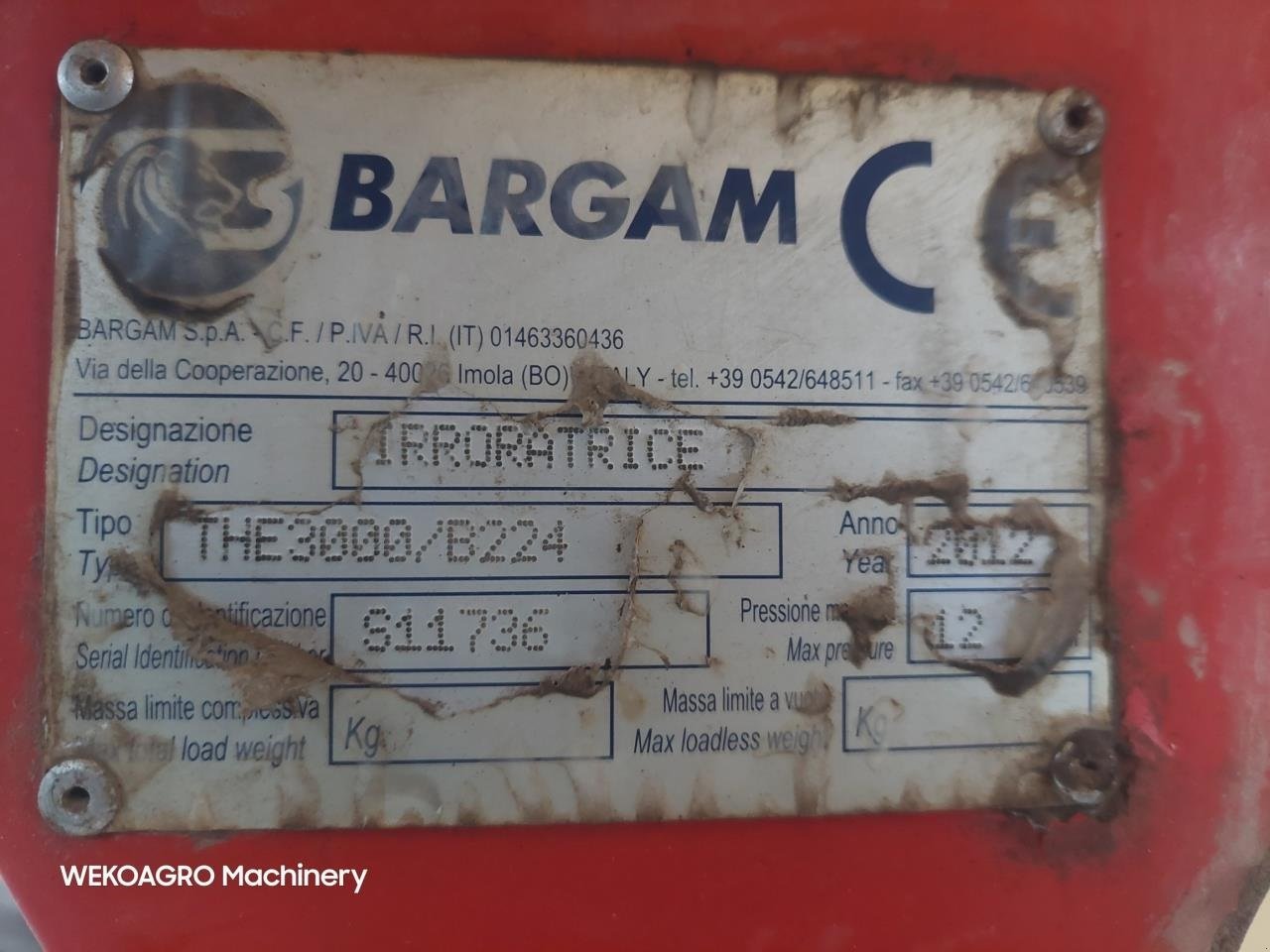 Anhängespritze za tip Bargam Elios 3000 - Synet til 2028, Gebrauchtmaschine u Hammel (Slika 16)