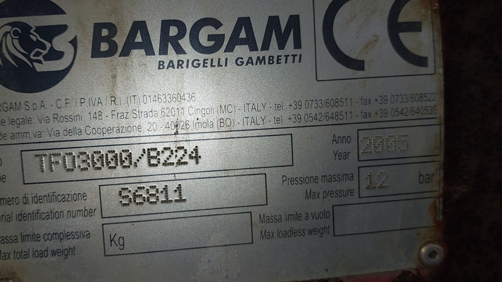 Anhängespritze of the type Bargam Fox 3000, Gebrauchtmaschine in Ribe (Picture 4)