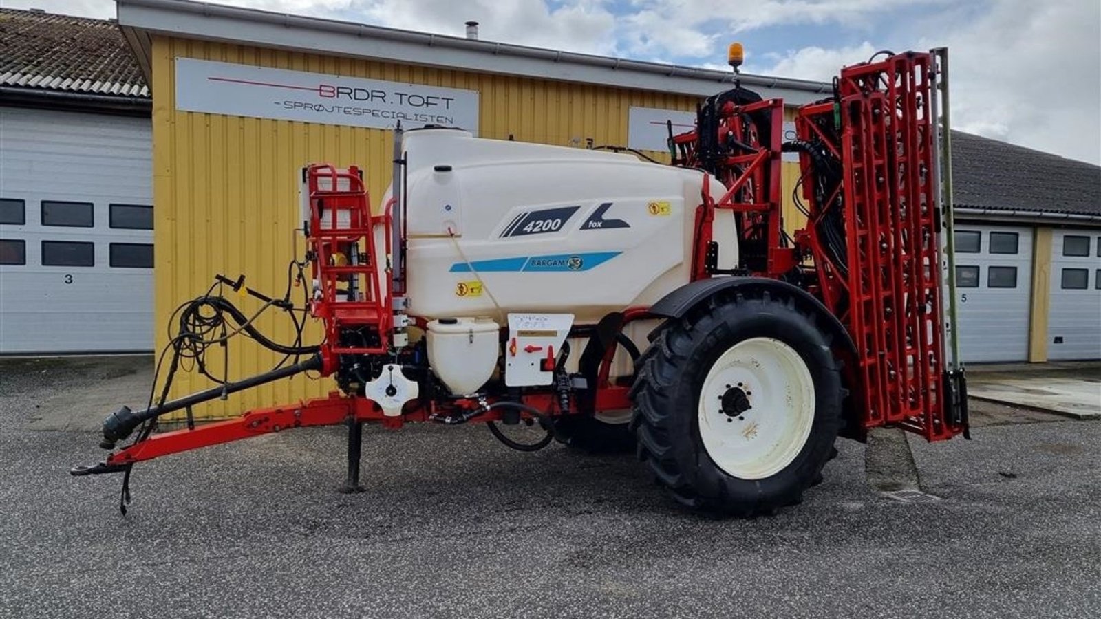 Anhängespritze of the type Bargam Fox 4200 - 30 m BDU Plus ISObus, Gebrauchtmaschine in Sabro (Picture 4)