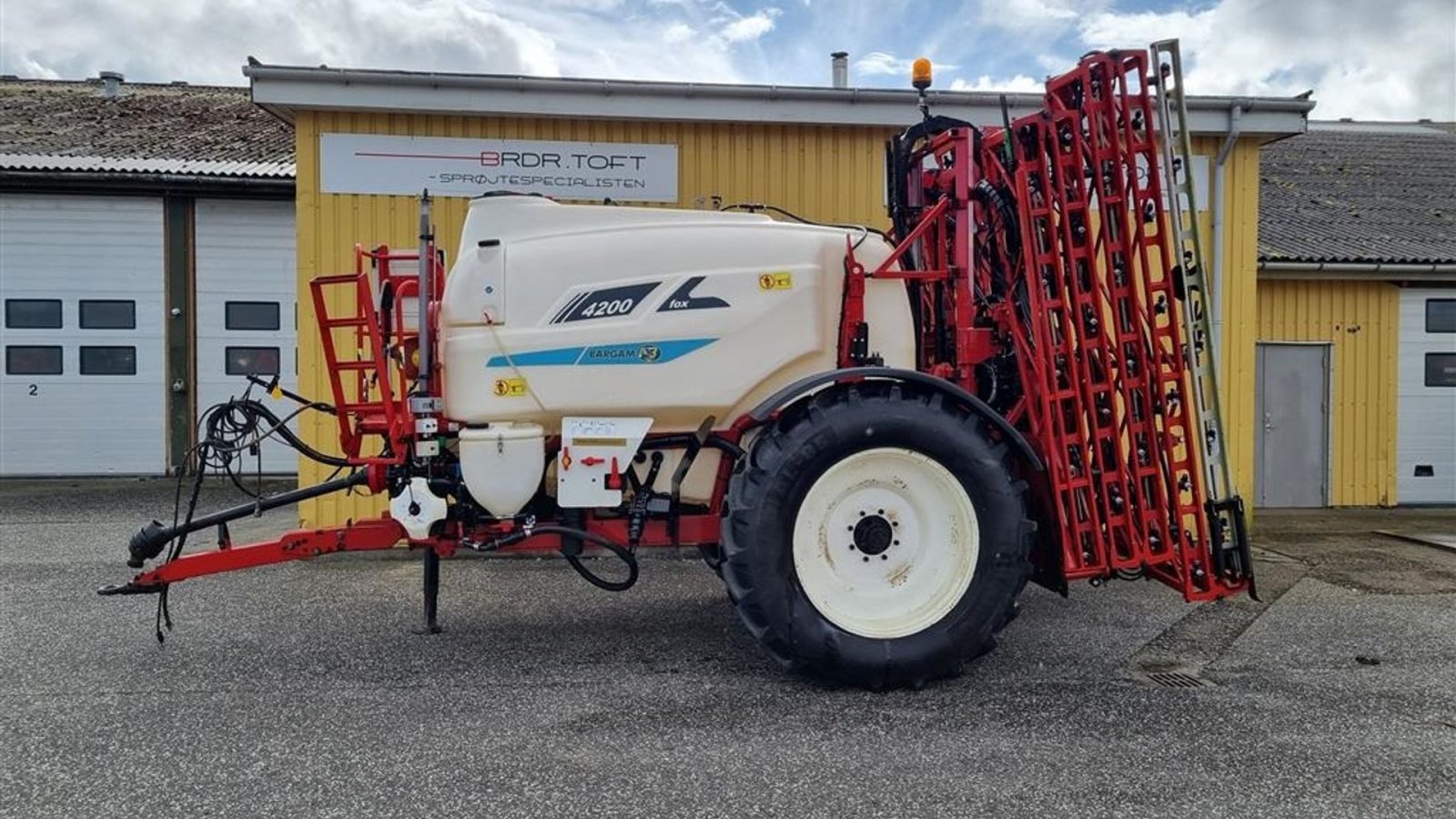 Anhängespritze of the type Bargam Fox 4200 - 30 m BDU Plus ISObus, Gebrauchtmaschine in Sabro (Picture 8)