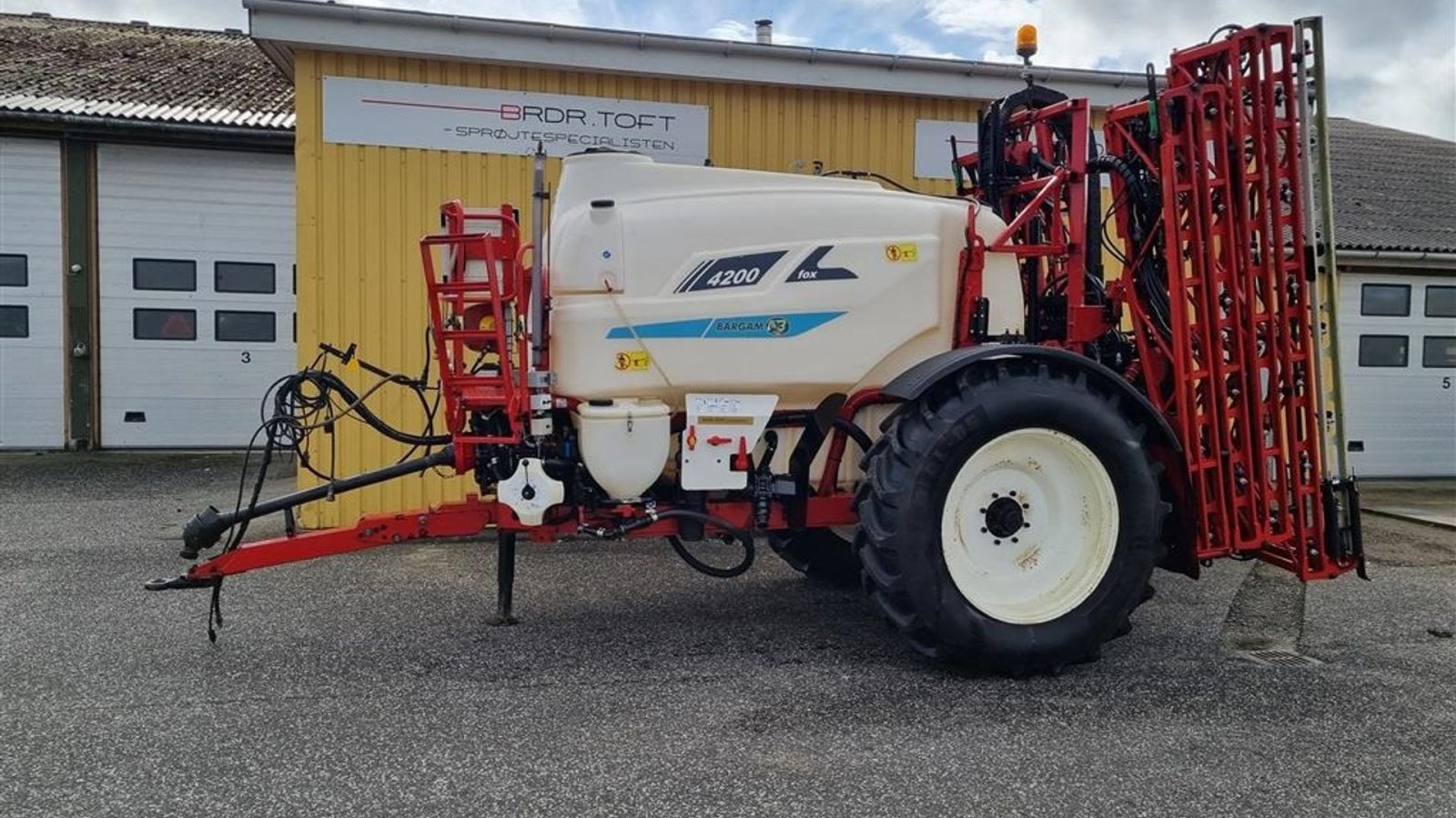 Anhängespritze of the type Bargam Fox 4200 - 30 m BDU Plus ISObus, Gebrauchtmaschine in Sabro (Picture 12)