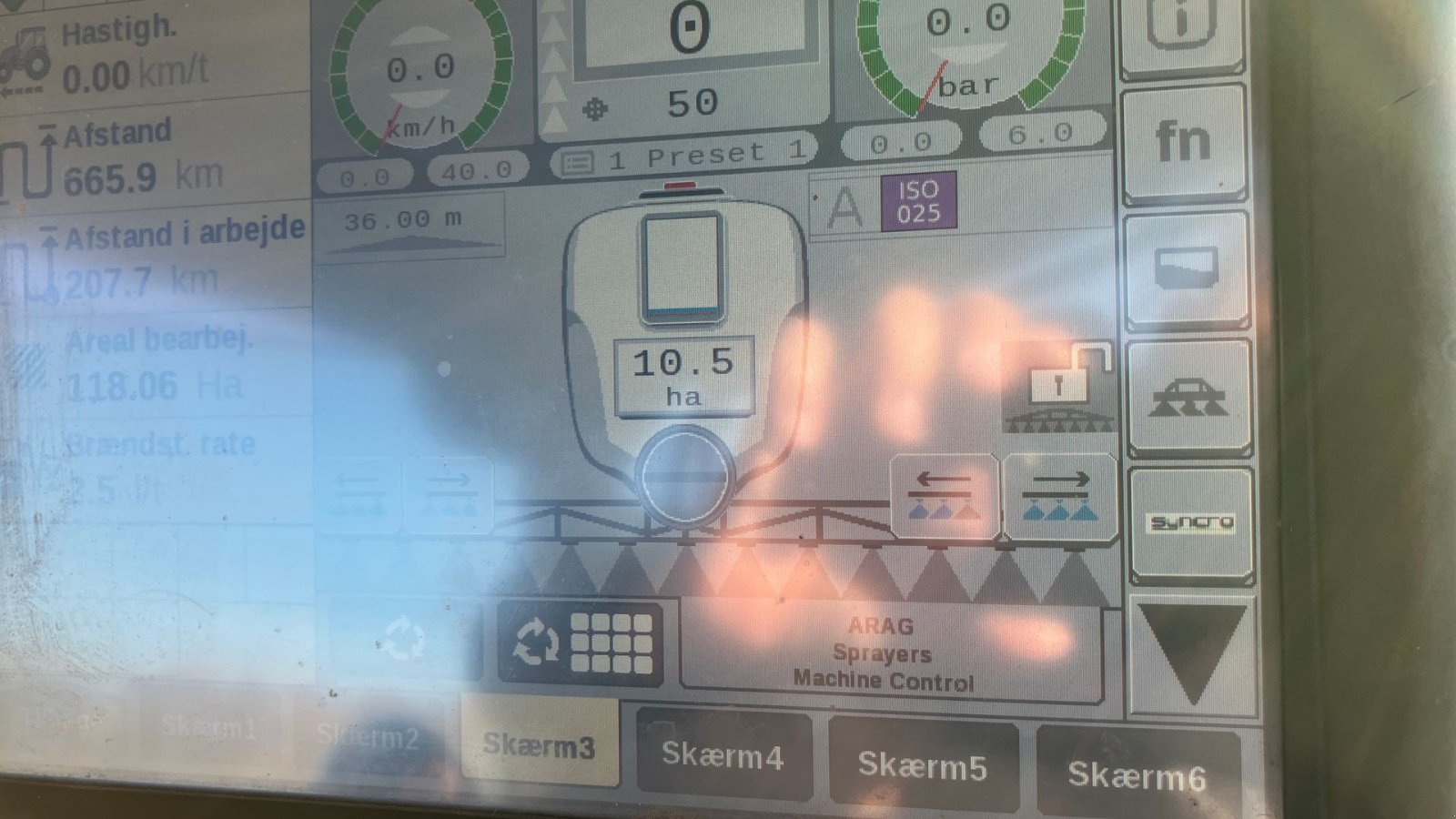 Anhängespritze des Typs Bargam Spraymax 6500L/36M - kun 13350HA, Gebrauchtmaschine in Grindsted (Bild 14)