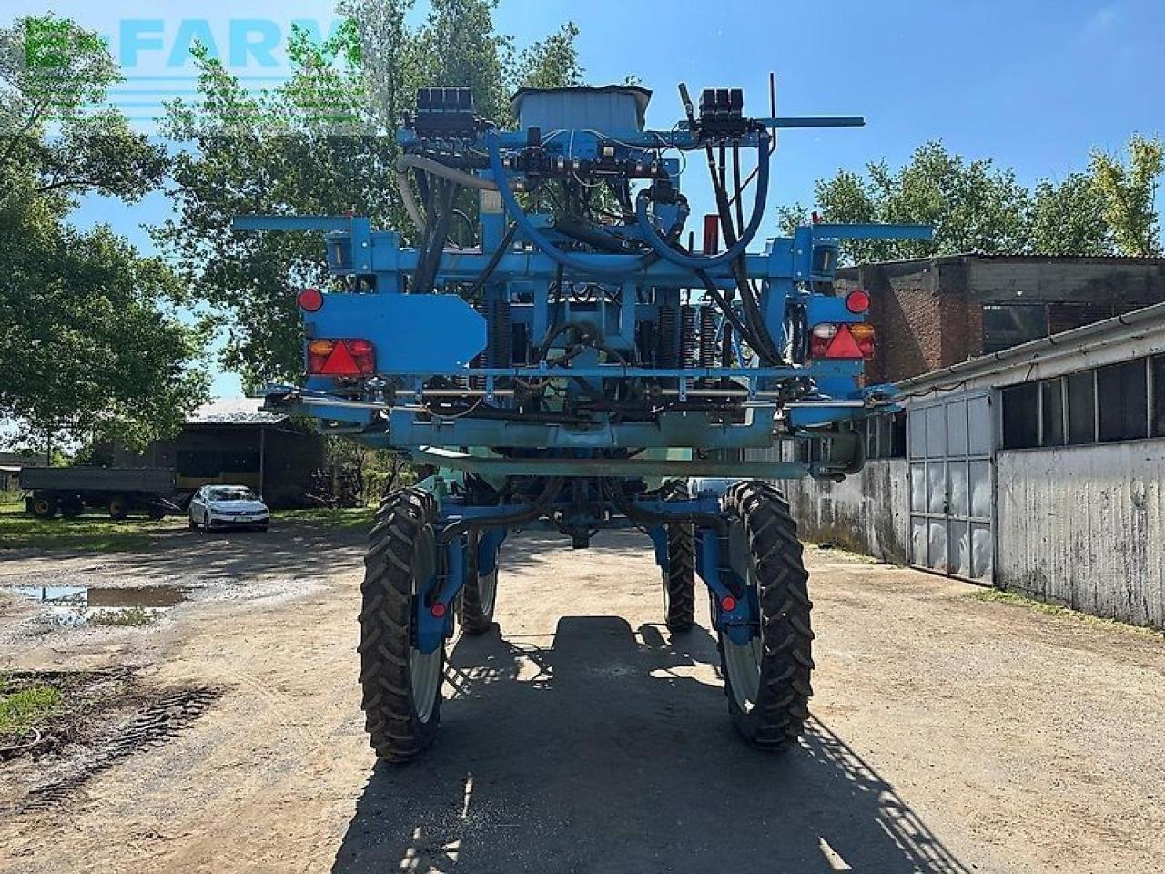 Anhängespritze des Typs Berthoud boxer 3000r, Gebrauchtmaschine in SZEGED (Bild 9)