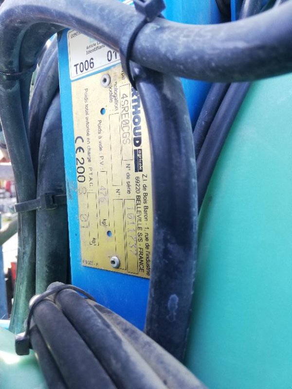 Anhängespritze of the type Berthoud speedair, Gebrauchtmaschine in BLESMES (Picture 5)