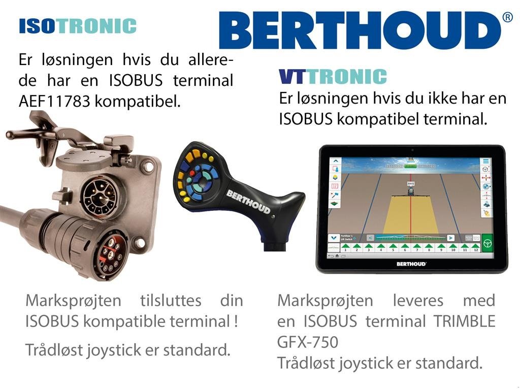 Anhängespritze tipa Berthoud TRACKER 32-34 ISOTRONIC, Gebrauchtmaschine u Ringsted (Slika 6)