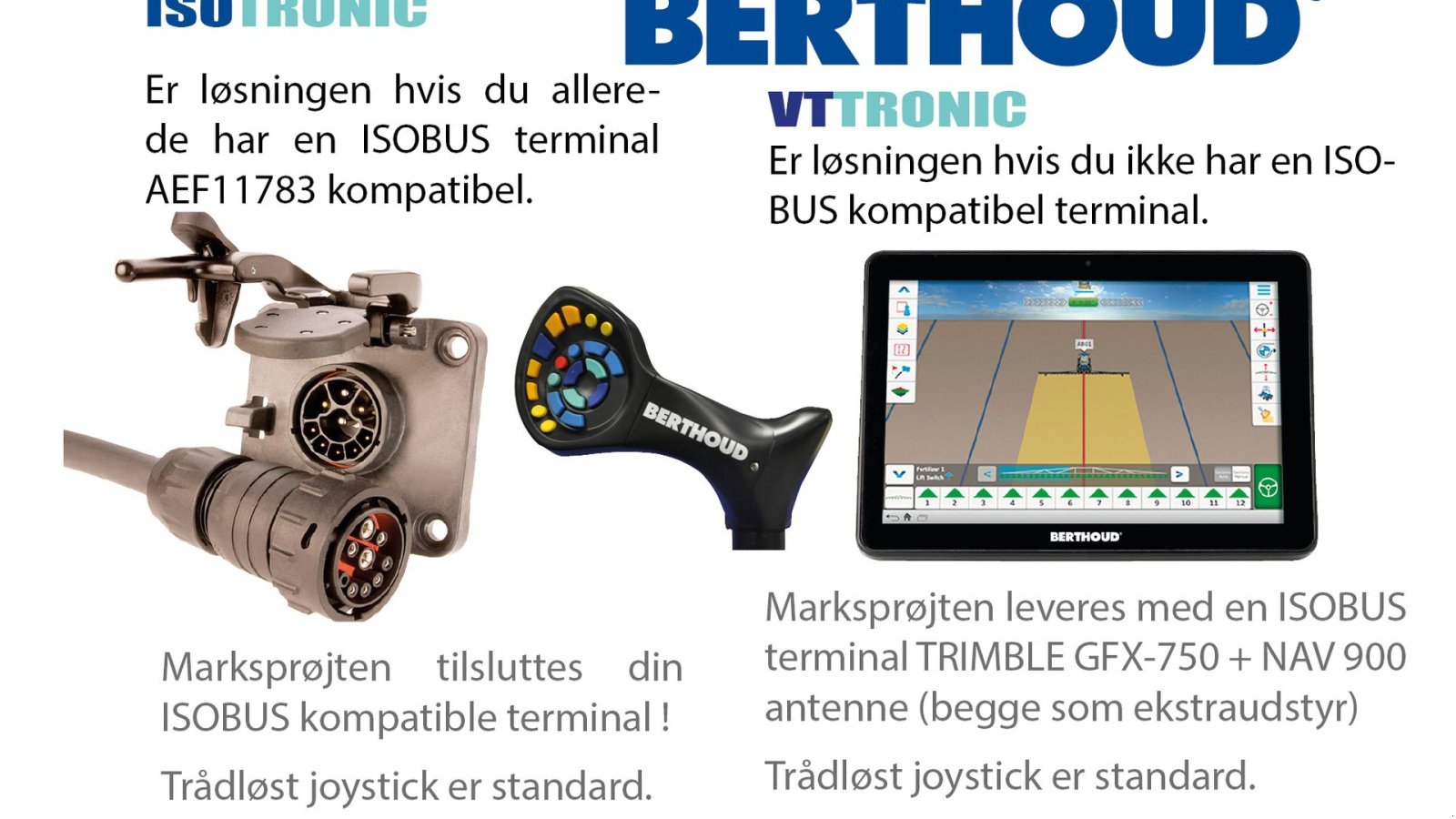 Anhängespritze of the type Berthoud VANTAGE 67-71 IsoBus, Gebrauchtmaschine in Ringsted (Picture 6)